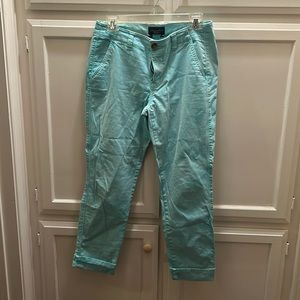 Blue capri pants size 4